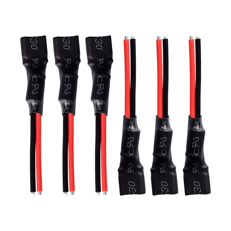 BetaFPV 4S Whoop Power Cable Pigtail (XT30) 2-4S, 18AWG 65mm, 25V 220uF Capacitor