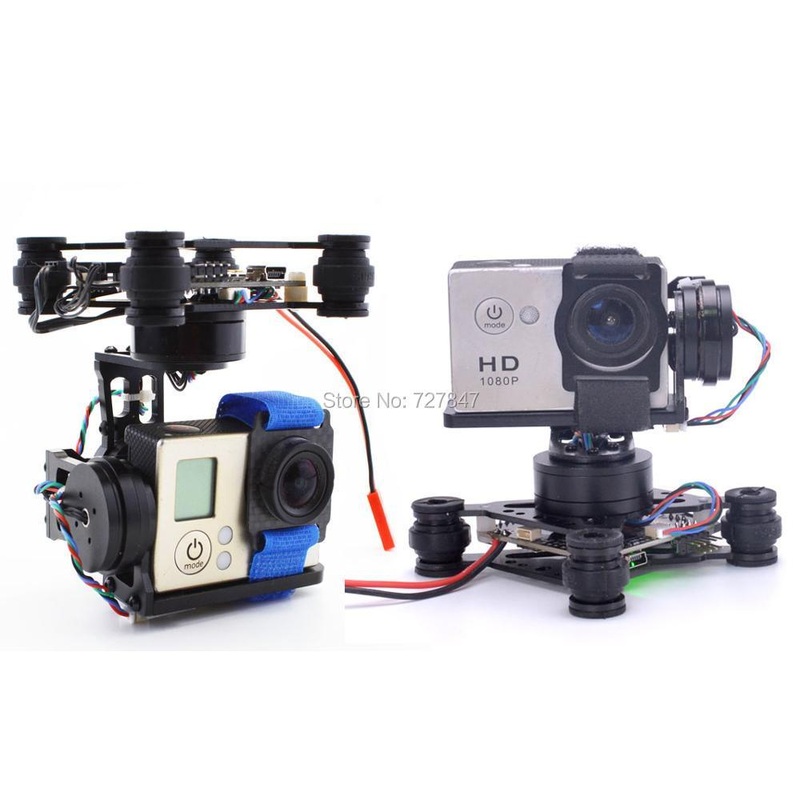 RTF 3 Axis 3Axis Brushless Gimbal - / 2204 2208 140kv Motor / Storm32 Controlller for Gopro 3 Runcam 3 Walkera X350 Version 1