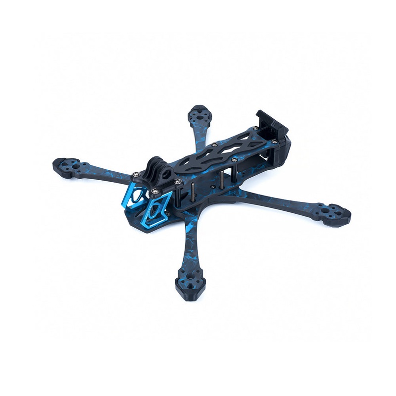 Axisflying MANTA5 SE FPV Frame (Squashed X, O3 Compatible) 223mm, T700 Carbon, 20mm Stack, 5.1 Props