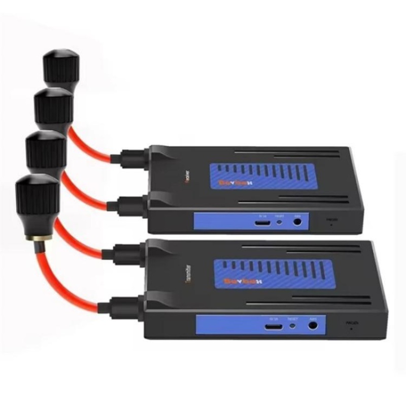 BOVBOX 092 Pro Audio Video Transmitter Receiver 300m Wireless HDMI Extender, Plug:UK Plug