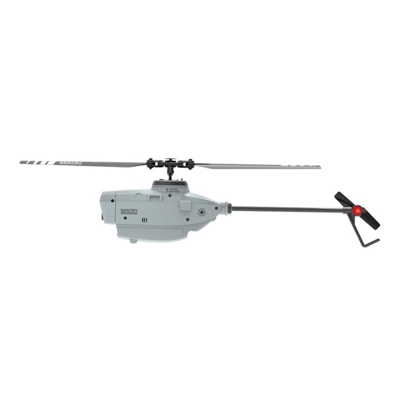 C127 2.4G RC Helicopter - Professional 720P Camera 6 Axis Gyro WIFI Sentry Spy RC Drone Wide Angle Single Paddle Without Ailerons With 1 Battery