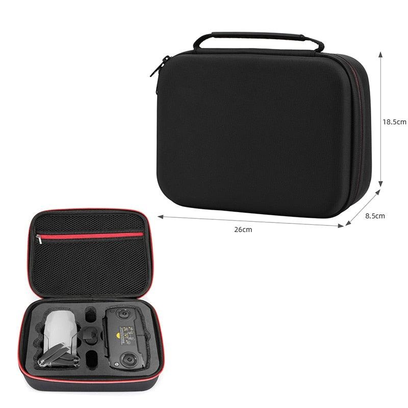 Carrying Case for DJI Mavic Mini 1/SE Storage Bag Shockproof Travel Protector Portable Handbag Suitcase hardshell Box Accessory Black