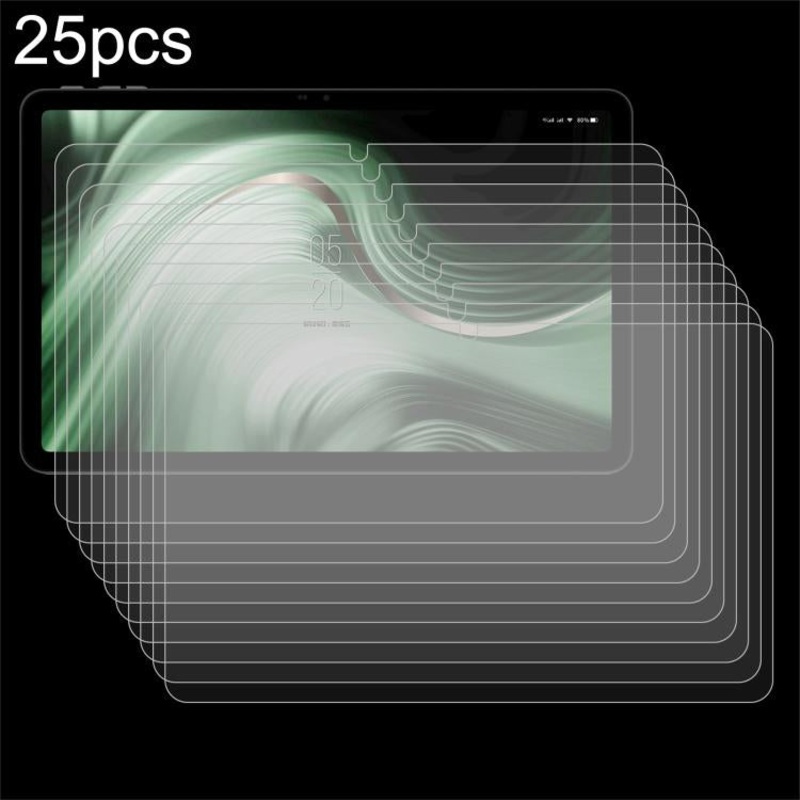 For Oscal Pad 100 12 25pcs 9H 0.3mm Explosion-proof Tempered Glass Film