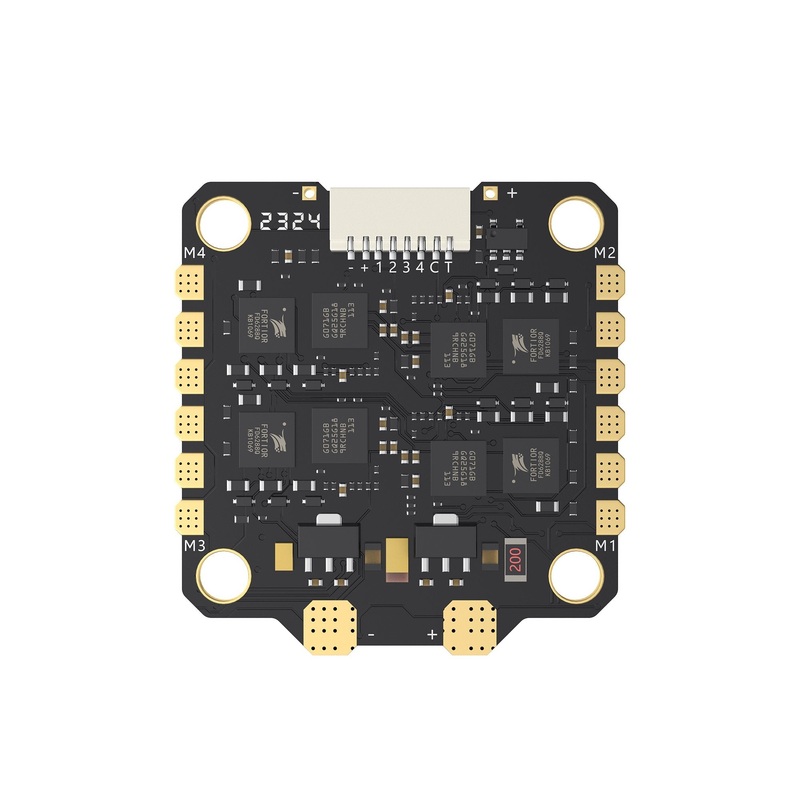 GEPRC TAKER E55_96K 4-in-1 ESC 55A BLHeli_32, 26S, 96K PWM, Telemetry, DShot600 Support for FPV Drones