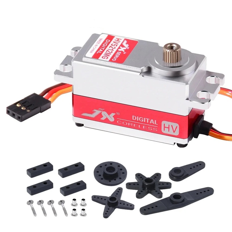 JX Servo PDI-HV5212MG - 12KG 8.4V 0.07sec Digital Coreless Short Waterproof Servo Low Profile 1/10 RC Drift Car yokomo HPI HSP Sakura 1pcs