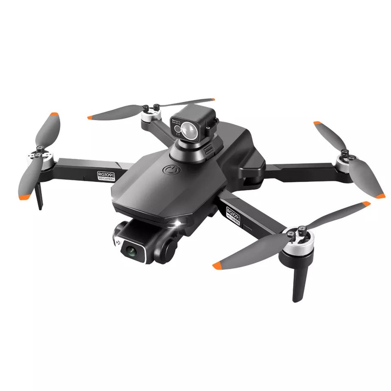 RG109 MAX - RC Drone With Obstacle Avoidance 4K HD SEC Dual Camera GPS 5G WIFI Foldable RC Quadcopters Drone Professional Camera Drone Black