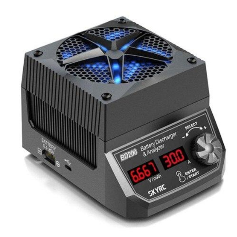 SKYRC BD200 - FPV Battery Discharger & Analyzer For RC LiPo Battery Load Tester Constant Power Constant Current capacity tester