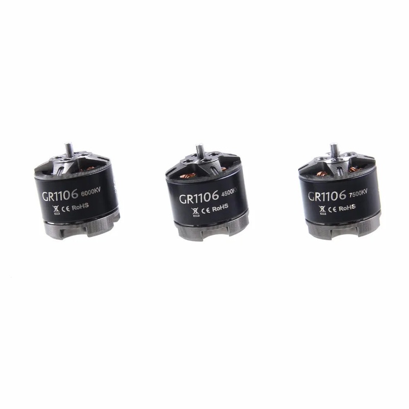 GEPRC GR1106 4500KV 6000KV 7500KV 2S4S Small Brushless Motor for 23 Inch Micro FPV Whoop Racing Drone 1pcs 7500KV