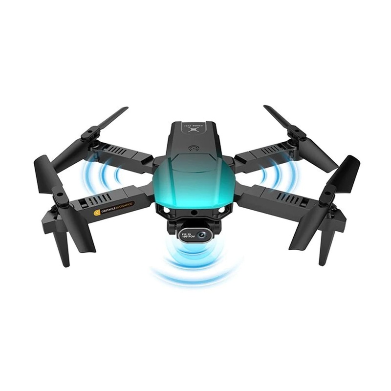KBDFA F191 Drone - 4K HD WIFI FPV 1080P Camera Height Hold Foldable Quadcopter Dron Rc Helicopter Drone Gift Toy Orange-Single C-1B