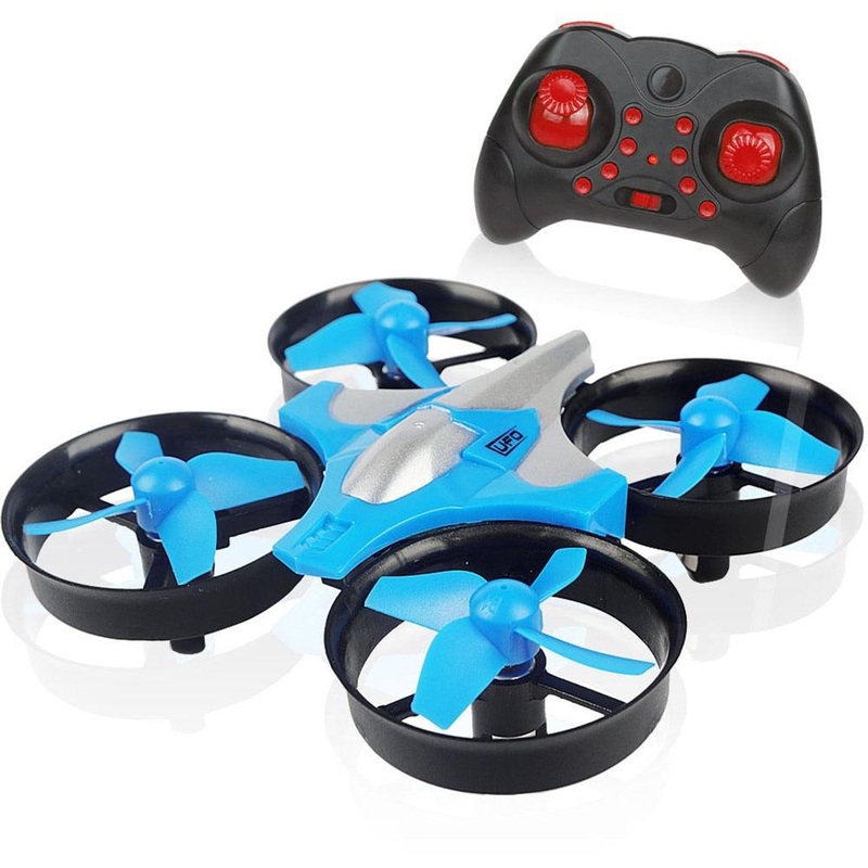 RH807 Drone - 2.4G Mini Four-axis Aircraft One-button Return To Headless Mode Small Remote Control Aircraft Children's Toys RC Quadcopter Blue