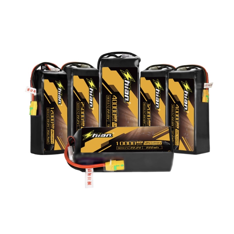 ShiAnMx 4S 6S 8S 12S 14S 10000mAh 12000mAh 25000mAh 32000mAh 40000mAh High-Performance Lipo Battery for UAV Drone