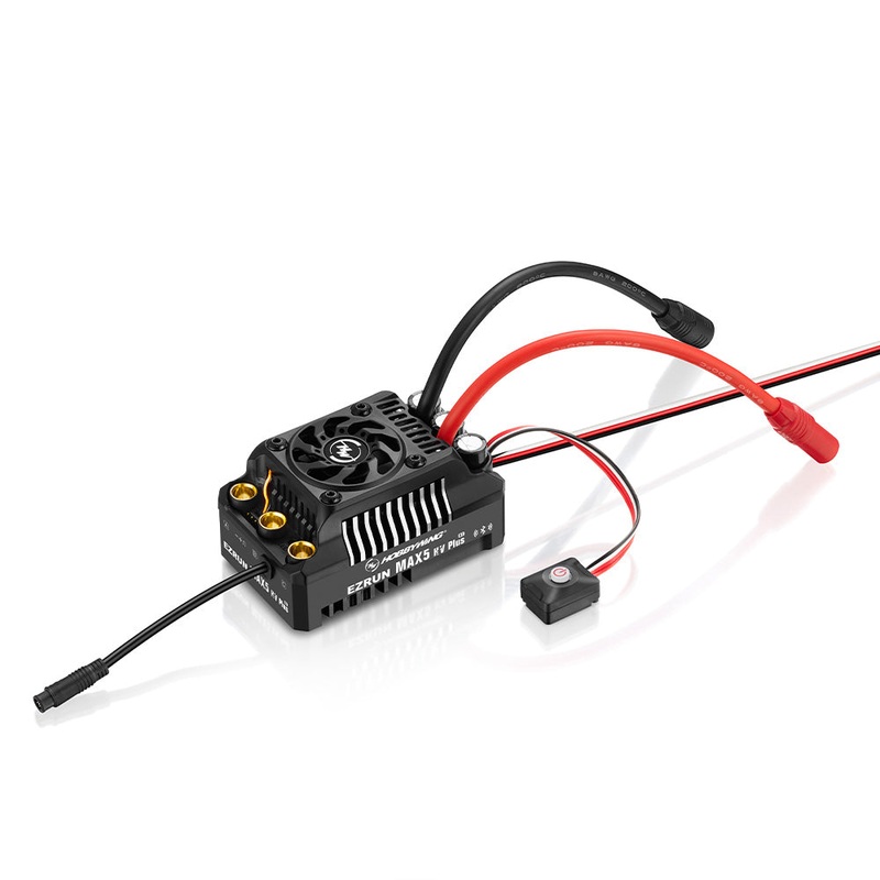EZRUN MAX5 HV Plus G2 ESC (6-12S LiPo) 330A/2000A, IP67, Bluetooth, Turbo Timing 24