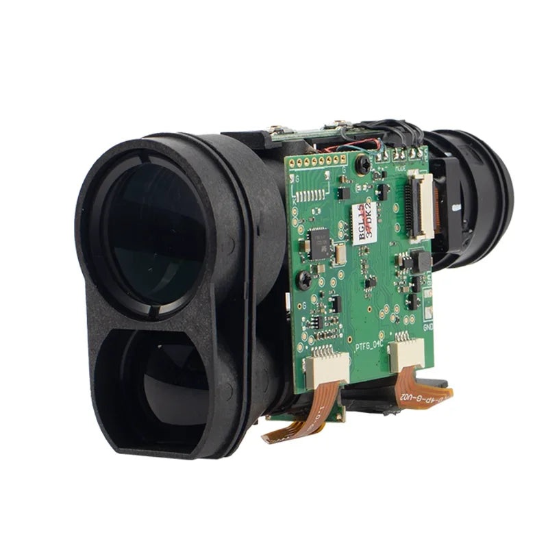 Meskernel PTFG-2000 Laser Rangefinder Sensor Module, 2000m Digital Distance Measuring, TTL/RS232/RS485, 1m