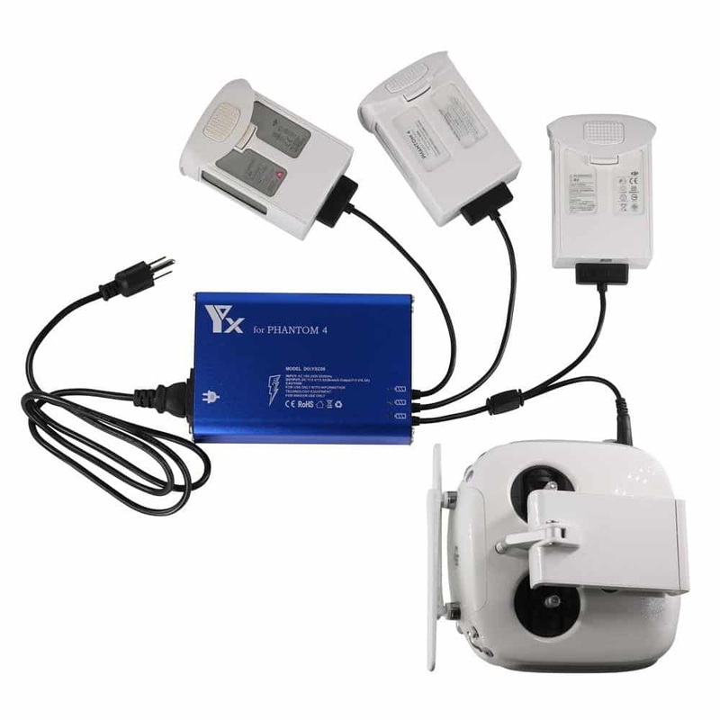 Phantom 4 4-in-1 Charging Hub (Charges All Simultaneously)