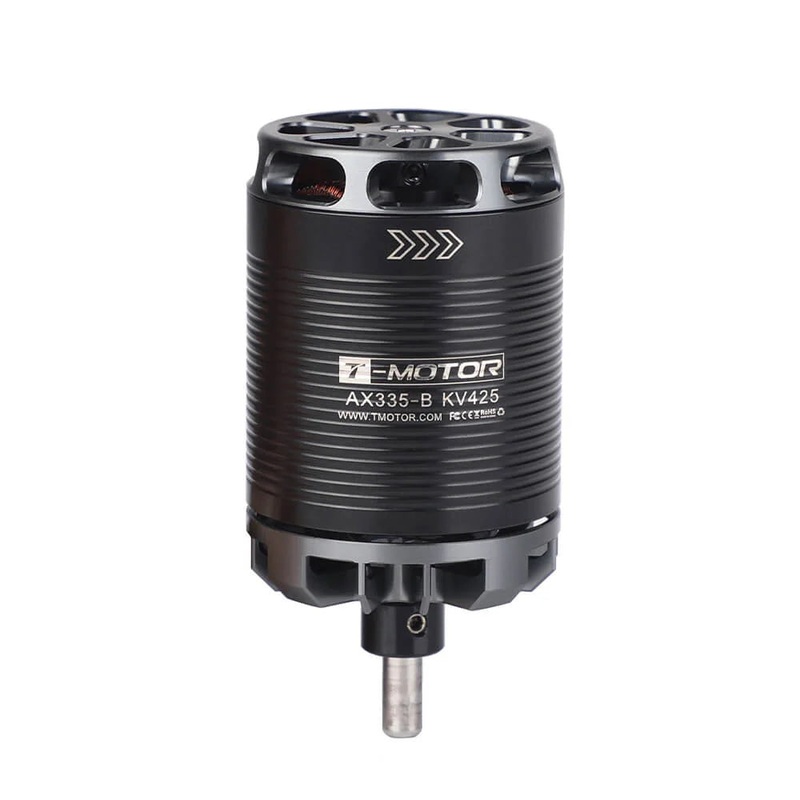 T-Motor AX335-B KV425 UAV Motor for Fixed-Wing Cruising Aircraft, 6S-8S, 1500W (180s)