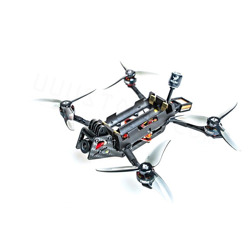 HGLRC Rekon35 - Zeus10 AIO Zeus nano VTX 350mW Caddx Ratel 2 M80 GPS 1303.5 KV5500 2S 3.5inch Nano Long Range FPV Drone RC Model FRSKY XMPlus BNF