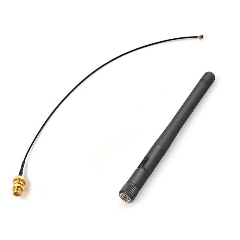 2.4GHz 3dBi WiFi 2.4G Aerial Antenna,SMA-KY,Male Wireless Router + 17cm PCI U.FL IPX to SMA-KY, ESP8266 ESP32 Male Pigtail Cable