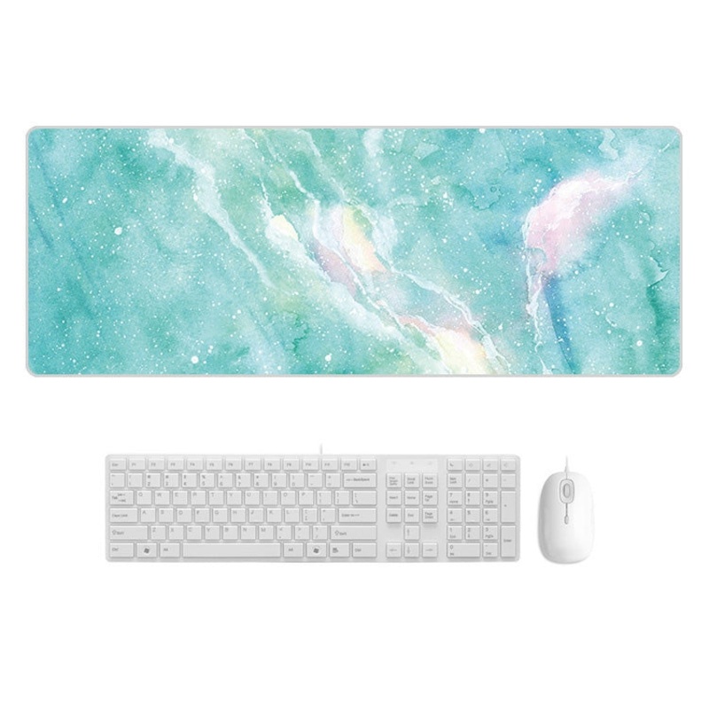 300x800x2mm Marbling Wear-Resistant Rubber Mouse Pad(Cool Marble)