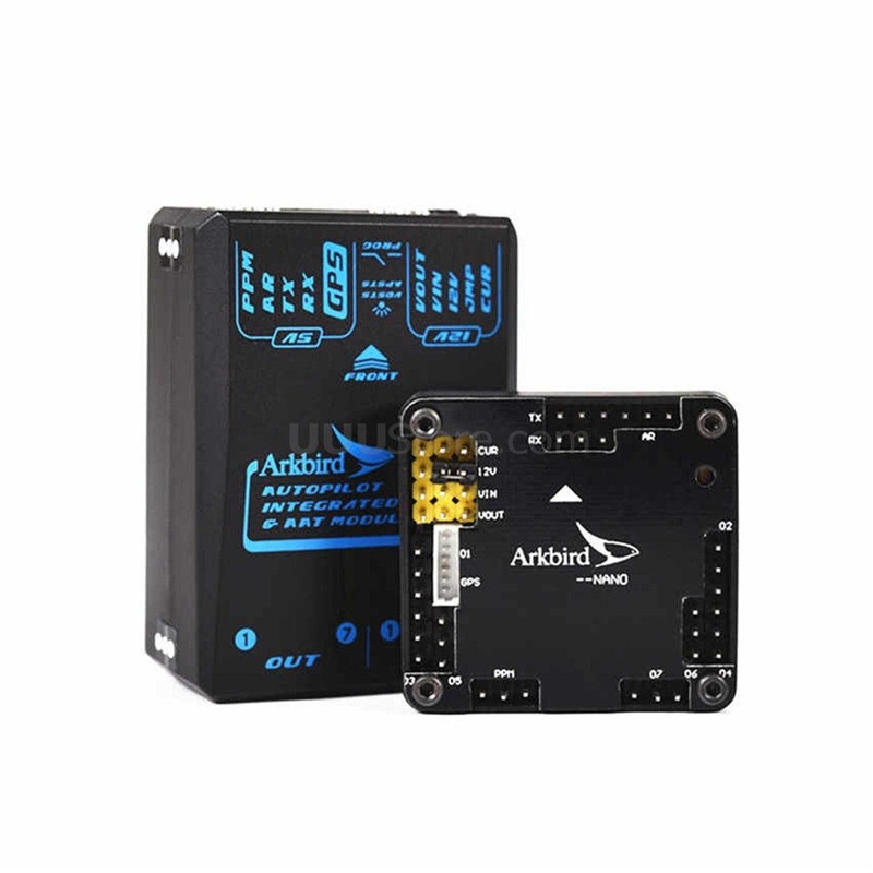 Arkbird Nano Autopilot Flight Control - Extreme Small Volume 15.2g OSD ATT for RC Racing Drones Mini FPV Aircrafts Standard Set