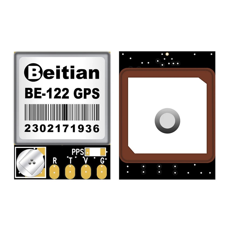 Beitian BE-122 M10 GNSS GPS Module with Flash, PPS, TTL UART (RX/TX) for FPV Flight Controller