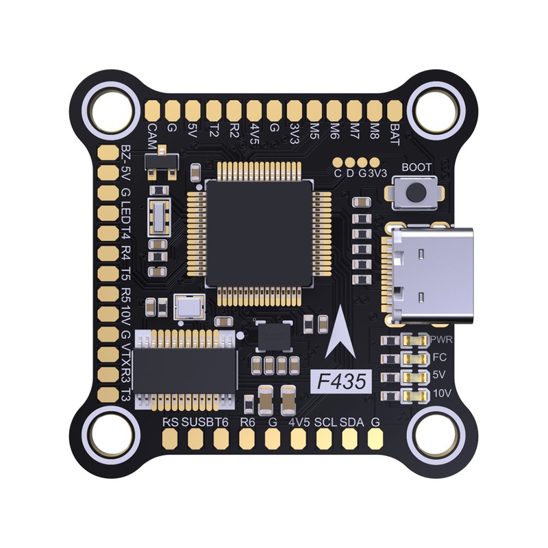 BrotherHobby Returner F435 Betaflight Flight Controller 3S-8S, ICM42688, Type-C, 16M Blackbox