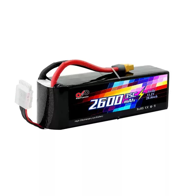 DUPU 3S 6S 2600mAh 35C LiPo Battery for RC Airplane Drone Helicopter Car Boat