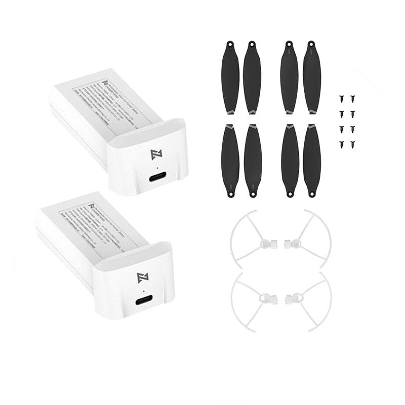 FIMI X8 Mini Battery / Propeller / Guard- RC Drone Accessories Rechargable Intelligent Flight Battery Original Propeller with Prop Guard Set 1