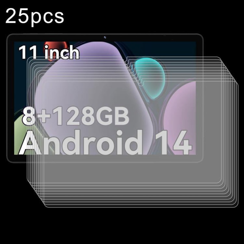 For Apolosign EP1095T Tab 11 25pcs 9H 0.3mm Explosion-proof Tempered Glass Film