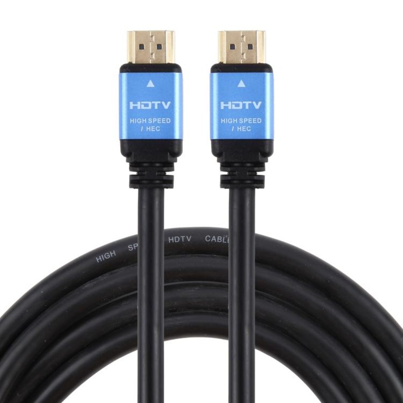 HDTV 2.0 Version 4K Full HD High Speed 19 Pin Male to 19 Pin Male Connector Cable, Length:1.5m(Black)