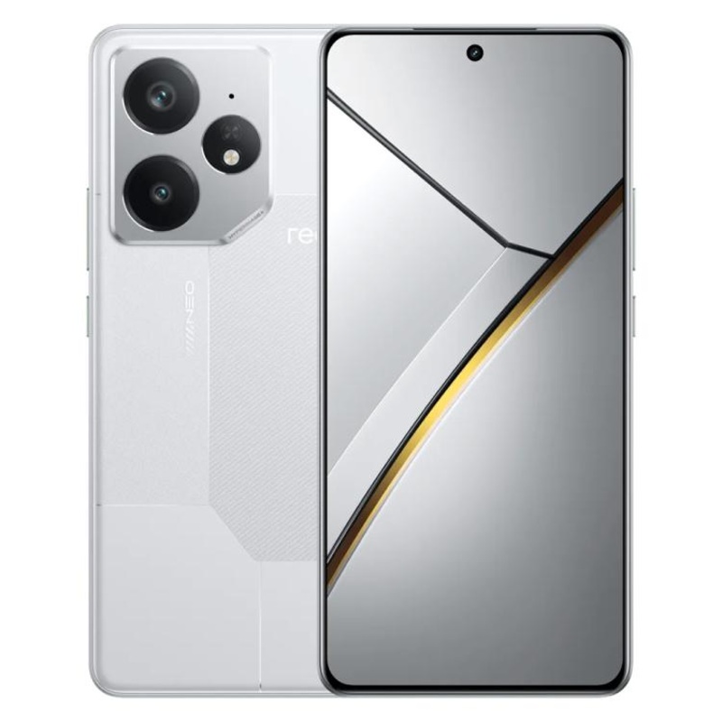 Realme Neo7, 12GB+512GB, 6.78 inch Android 15 / Realme UI 6.0 MediaTek Dimensity 9300+ Octa Core, NFC, Network: 5G, Support Google Play (White)