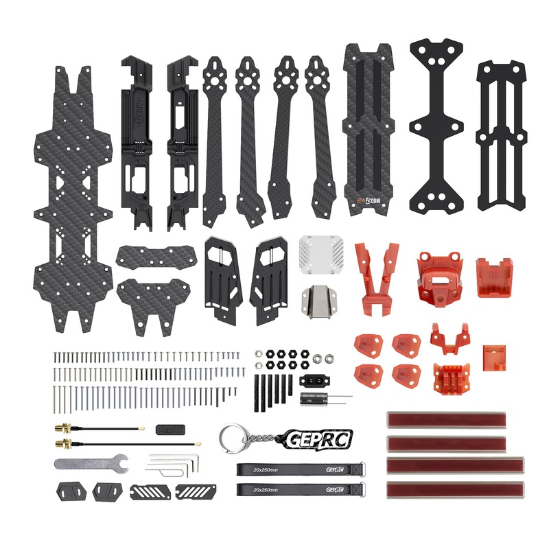 GEPRC GEP-MOZ7 V2 FPV Frame Parts