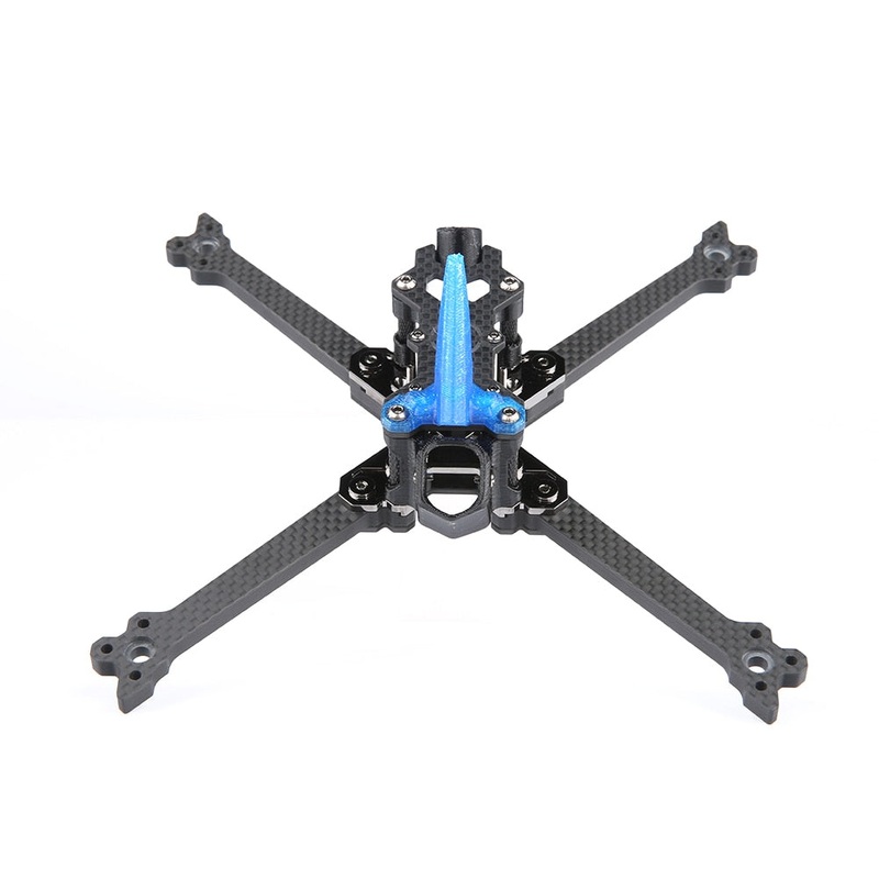 iFlight Mach R5 215mm 5 inch FPV Racing Frame Kit with 6mm arm compatible with XING2 2506 1850KV motor for FPV
