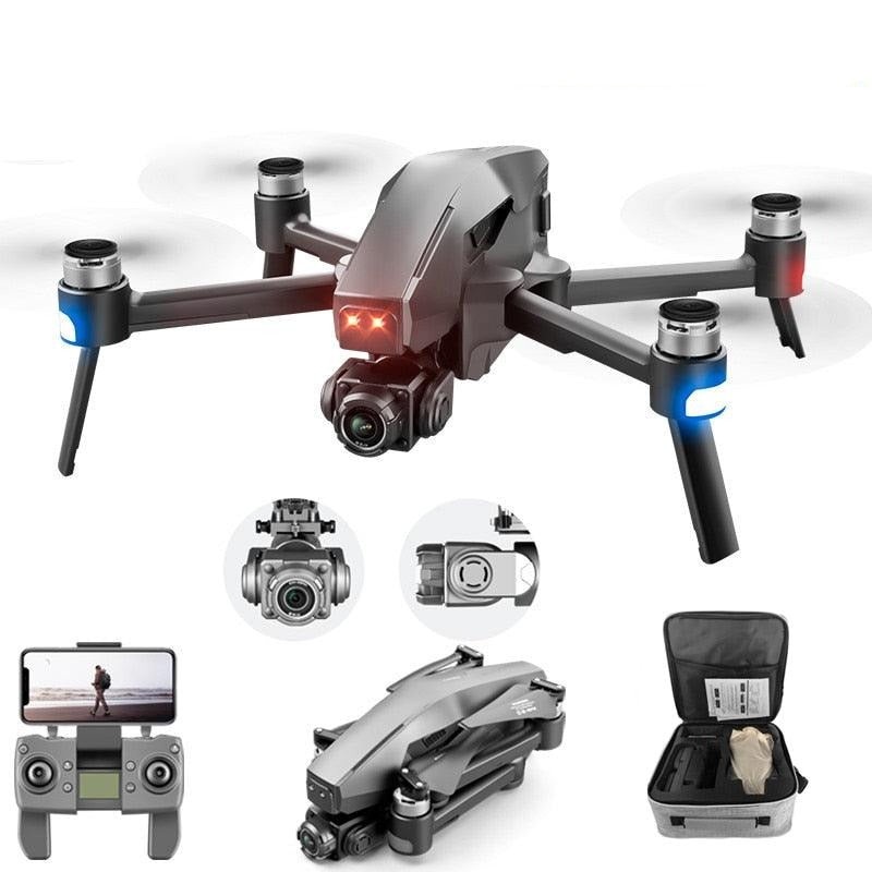 M1 pro drone - HD mechanical 2-Axis gimbal camera 4K HD Camera 1.6KM control distance 5G wifi gps system supports TF card Toy Professional Camera Drone