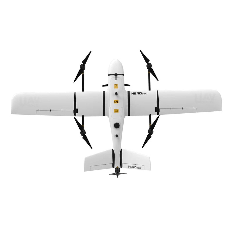 Makeflyeasy HERO VTOL - 1KG Payload 144km Range 136min 2180mm Wingspan Fix Wing Aircraft Airplane Drone for Inspection Surveying Mapping Monitoring KIT Version