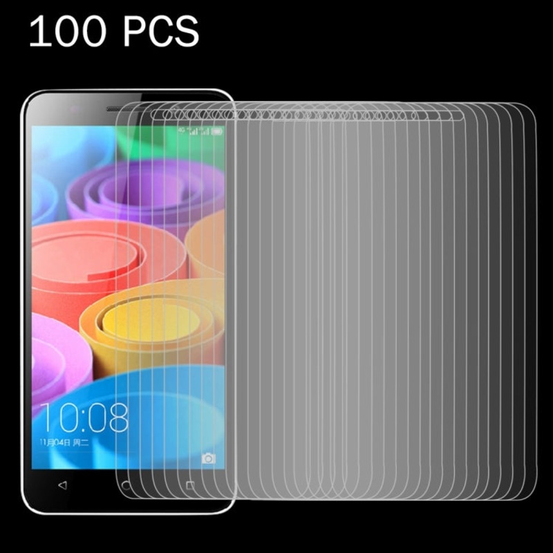100 PCS for Huawei Honor 4X 0.26mm 9H Surface Hardness 2.5D Explosion-proof Tempered Glass Screen Film