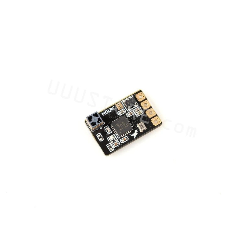 HGLRC Herme ExpressLRS ELRS - Weight 0.7g 2.4GHz 2400RX-S 500Hz High Refresh Low Latency Mini Receiver for RC Cinewhoop Racing Drone Part