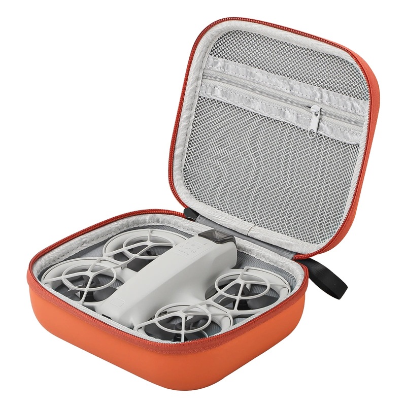 DJI Neo Drone Bag - Waterproof Hard PU Portable Carrying Case Drone Bag-Black