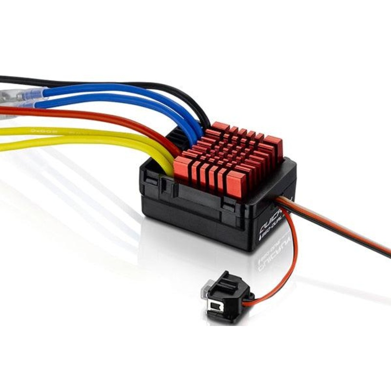 Hobbywing QuicRun 80A ESC - WP-860 / WP 860 WP-880 80A Dual Brushed Waterproof ESC Speed Controller For 1/8 RC Car program card for 880