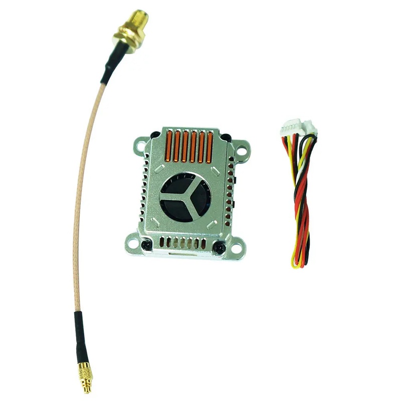 RCMOY 5.8G 3W 48CH VTX - Video Transmitter 25mW/1000mW/2000mW/3000mW adjustable For Long Rang FPV Racing Drone rc toy part 3W