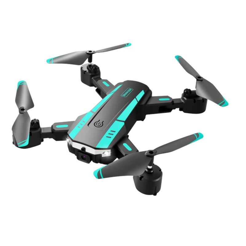 T6 Drone - 4K HD Dual Camera Professional Aerial Photography RC Foldable Quadcopter Kids Toys Single-4K-Yellow