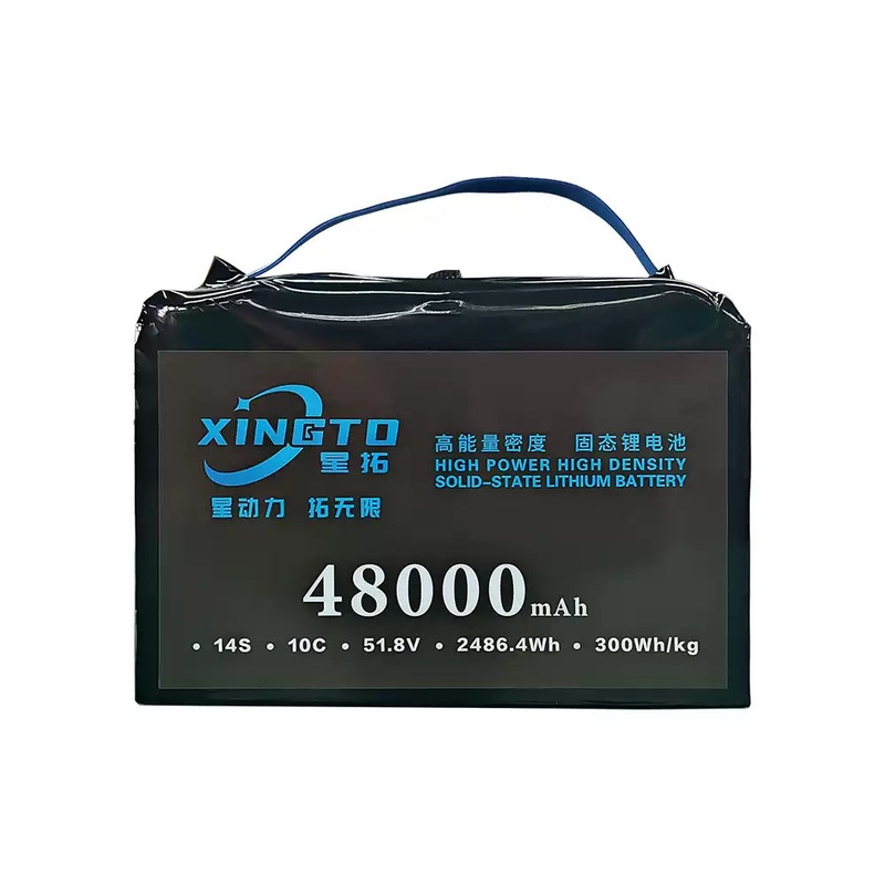 XINGTO 14S 48000mAh 10C 300Wh/kg Solid-State Lithium Battery for Heavy Lift UAV Drone