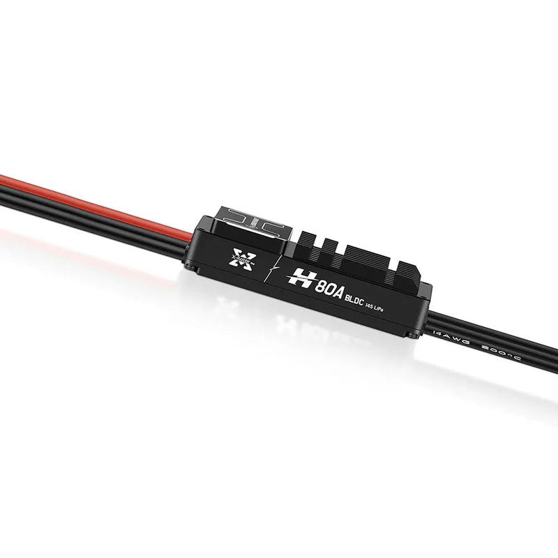 XRotor H80A 14S BLDC Drone ESC HOBBYWING Intelligent Propeller Control, CAN 2.0, Black Box