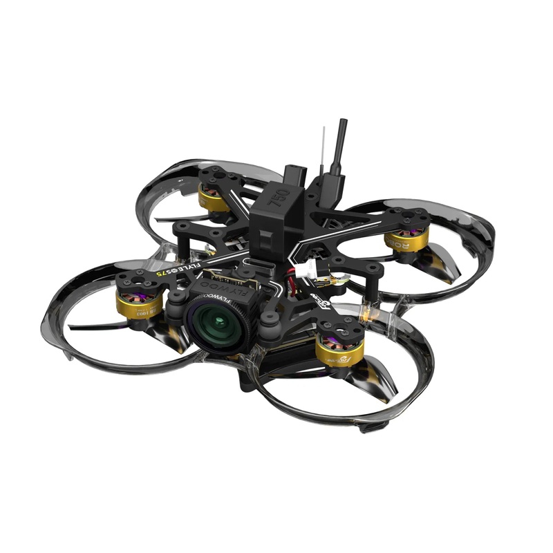 Flywoo Flylens 75 HD O4 2S 1.6-Inch Whoop FPV Drone with DJI O4 Air Unit & F405 AIO FC