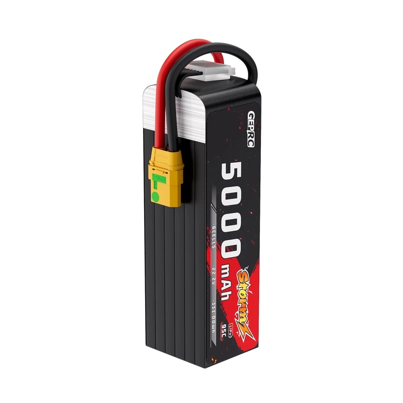 GEPRC Storm 6S 5000mAh 95C Lipo Battery - for 3-5Inch Series Drone RC FPV Quadcopter Freestyle Drone Accessories Parts