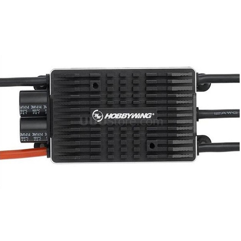Hobbywing Platinum HV 130A OPTO V4 130A V4 14S Brushless ESC Electronic Speed Controller for RC Helicopter Fixed-wing Airplane Without UBEC