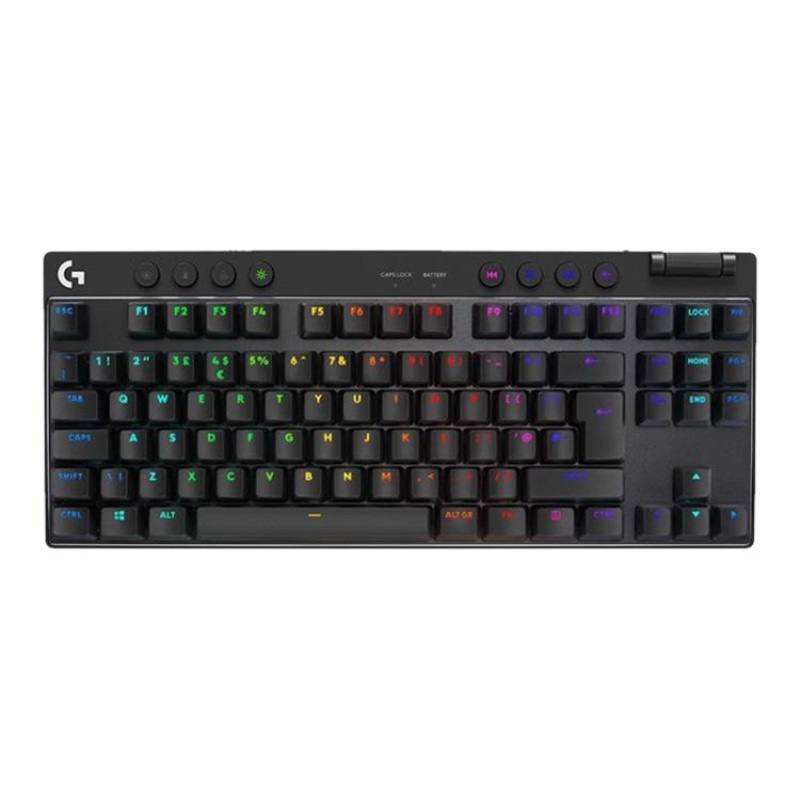 Logitech G PRO X TKL Wireless Gaming Keyboard, GX-T Mechanical Switches(Black)