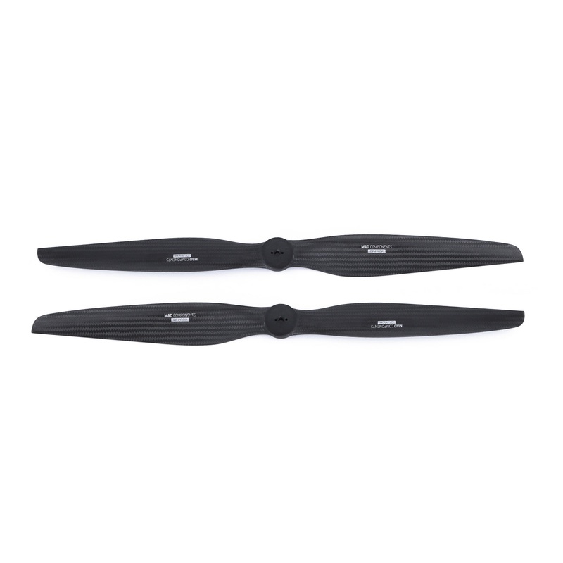 MAD FLUXER VTOL Carbon Fiber Propeller 22.1x7.4 Inch (561.34 x 187.96 mm) 48 g Polished/Matt