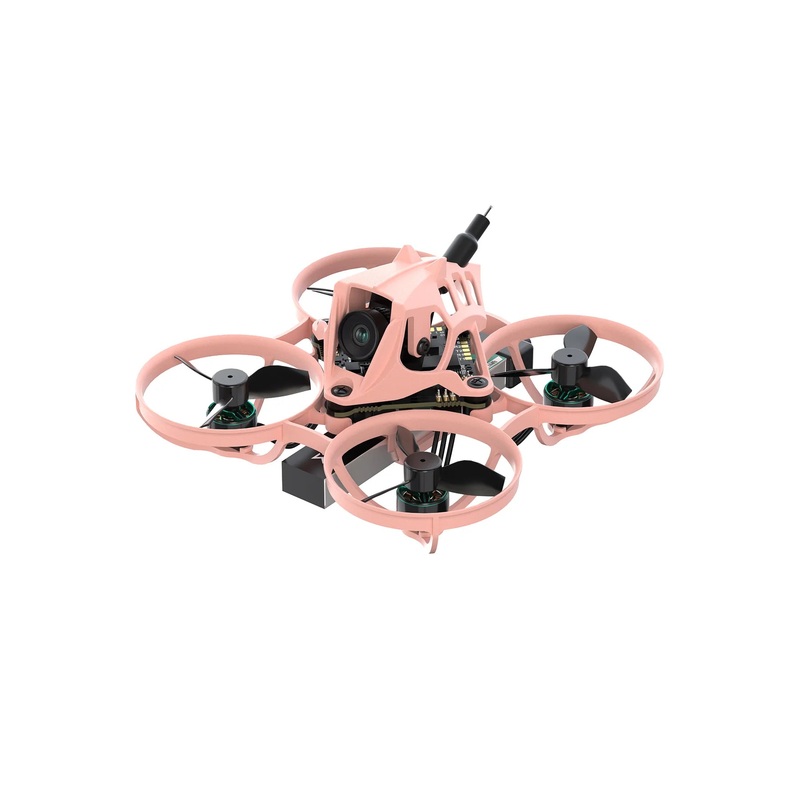 Sub250 Nimble65 65mm 1S Analog Mini Whoop FPV Drone with 0702 Motors, Caddx ANT Camera Pink