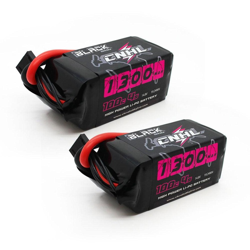2PCS CNHL Lipo Battery 4S 6S 14.8V 22.2V 1100mAh 1200mah 1300mah 1500mah 100C With XT60 For RC FPV Quadcopter Drone Airplane 6S 1100mah 100C 2pcs