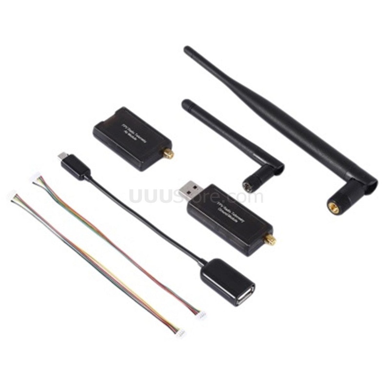3DR Radio Telemetry Transmitter - 500mw 915Mhz/433Mhz Air & Ground Data Transmit Module for FPV Droen APM Pixhawk Flight Control 433Mhz 500mw